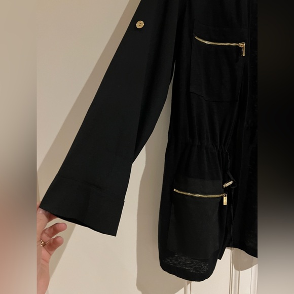 CALVIN KLEIN Beach Cover, Bathing Suit Cover, Sweater, Size M, New Without Tags - Picture 3 of 14